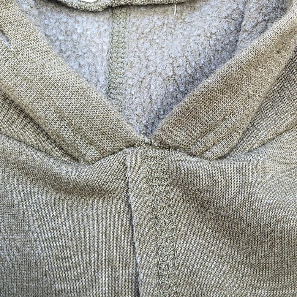 FP Movement Hoodie Womens Medium Oversized Olive Green Pullover Sweatshirt Cozy - Picture 5 of 10